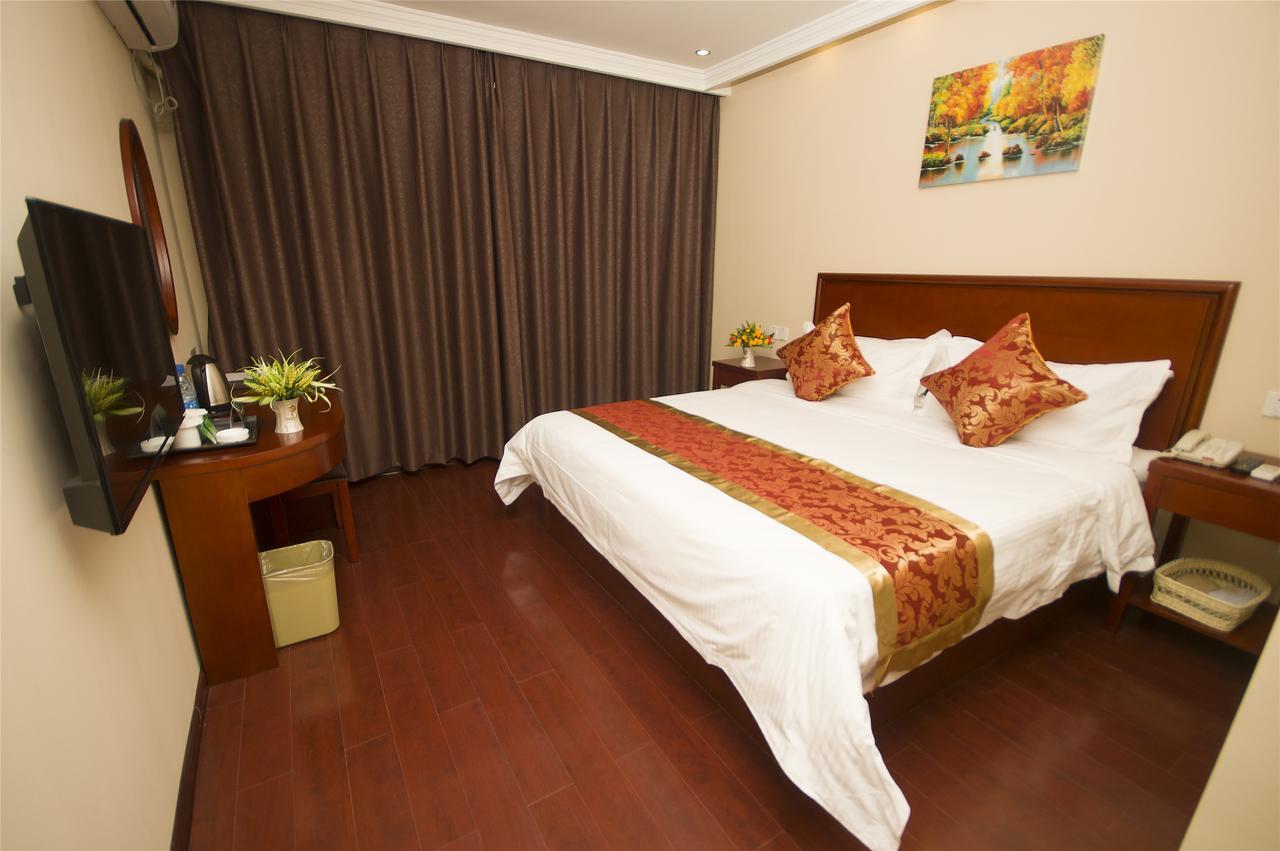 Greentree Inn Jiangsu Wuxi Yangjian Xihu Road Express Hotel Exterior foto